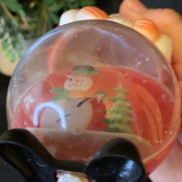 Vintage 1950-60’s plastic Roly Poly Christmas Santa Snow globe - Picture 10 of 12